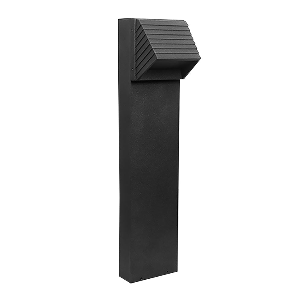 Flash Black LED Lawn Light | Minimalist Waterproof Landscape Lighting for Courtyards and Gardens