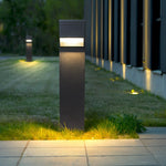 Flash Black LED Lawn Light | Minimalist Waterproof Landscape Lighting for Courtyards and Gardens