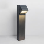 Flash Black LED Lawn Light | Minimalist Waterproof Landscape Lighting for Courtyards and Gardens