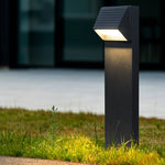 Flash Black LED Lawn Light | Minimalist Waterproof Landscape Lighting for Courtyards and Gardens