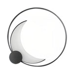 Lunar Halo Outdoor Wall Sconce in Gray Stainless Steel