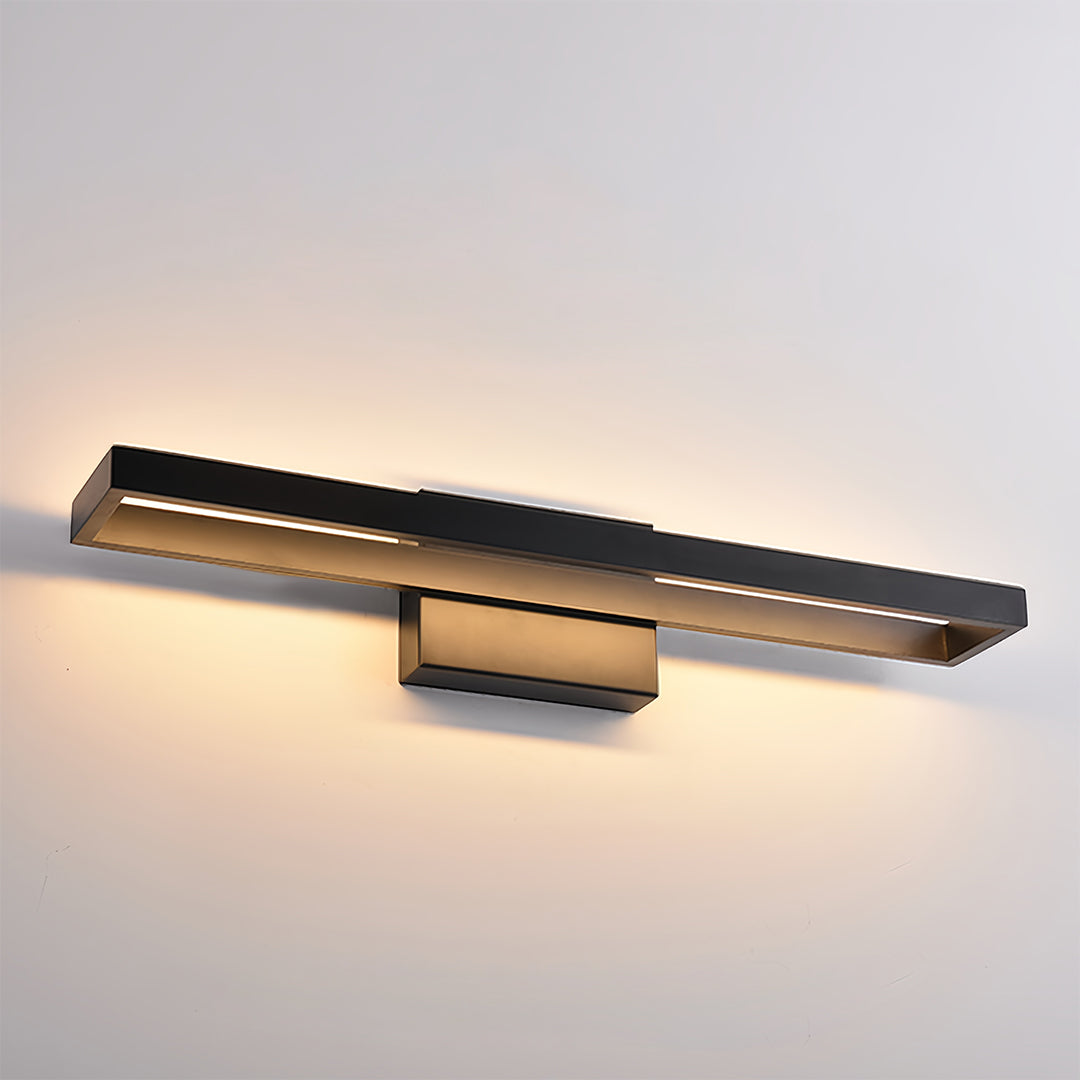 Modern Black LED Vanity Light Bar for Bathroom and Art Display