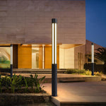 Modern Outdoor Pillar & Bollard Lighting Set for Pathways and Entryways