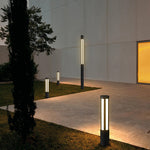 Modern Outdoor Pillar & Bollard Lighting Set for Pathways and Entryways