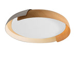 Minimalist Led Stepless Dimming Personality Round Ceiling Light For Bedroom