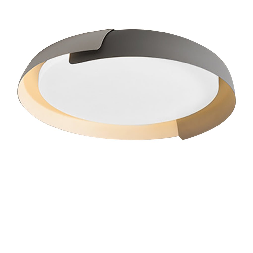 Minimalist Led Stepless Dimming Personality Round Ceiling Light For Bedroom