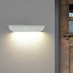 Luma Concrete LED Outdoor Wall Sconce — Minimalist Waterproof Garden & Balcony Lighting