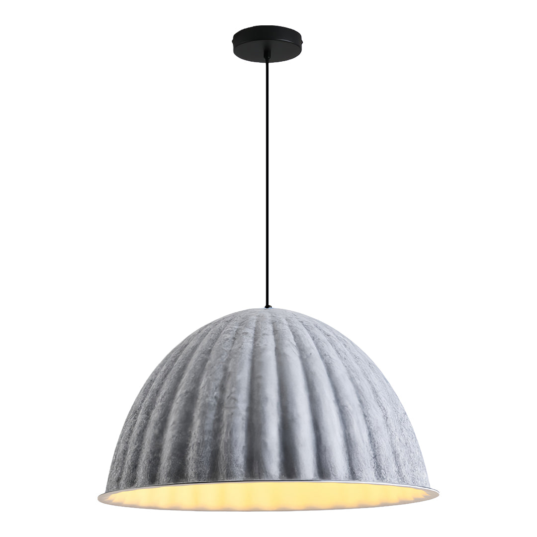 Nordic Pumpkin Felt Pendant Light with Acoustic Design