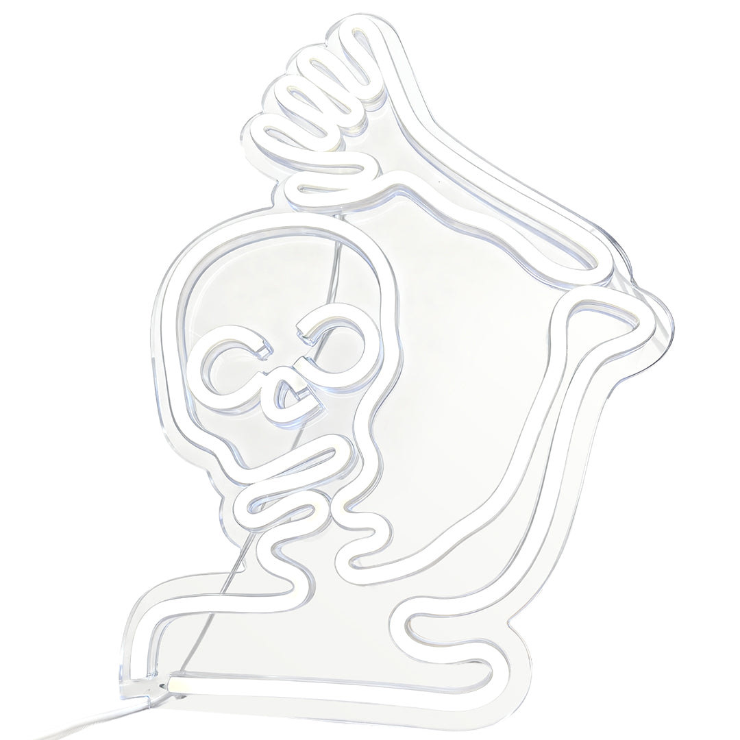 Designer Neon Accent Lamp with USB Power for Festive Interiors