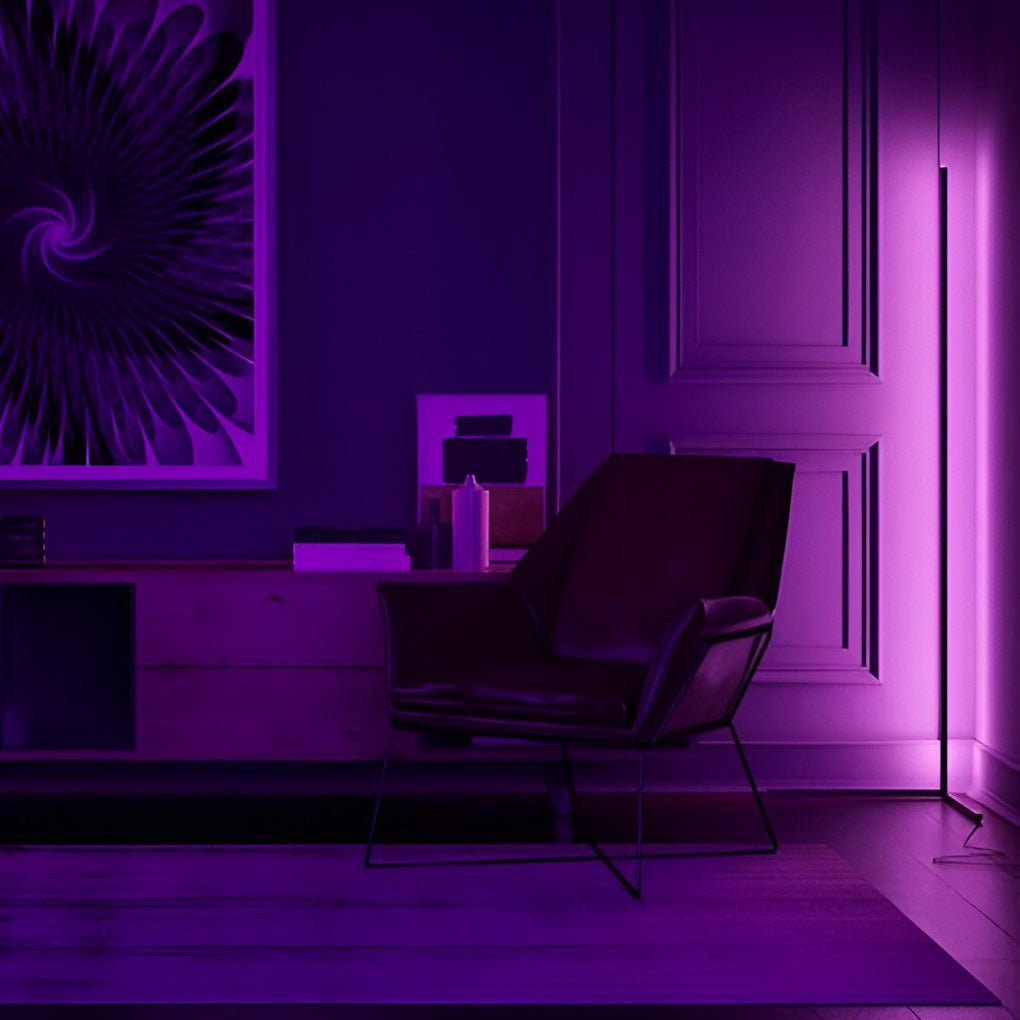 Remote Control Rgb Dimmable Led Corner Floor Lamp