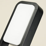 Modern Square LED Path Light with Dual-Side Illumination for Landscape and Garden