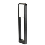 Modern Square LED Path Light with Dual-Side Illumination for Landscape and Garden