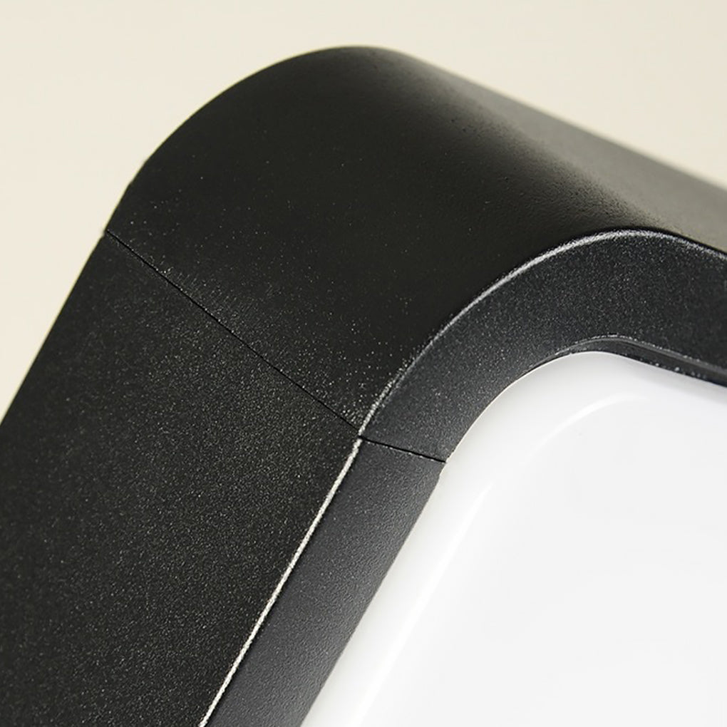 Modern Square LED Path Light with Dual-Side Illumination for Landscape and Garden