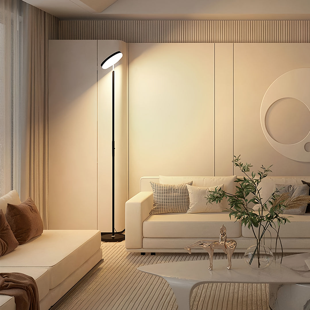 Aria Uplight Floor Lamp with Dual Ambient and Reading Light Modes