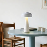 Mushroom Table Lamp with Touch Dimming, Portable LED Accent Light