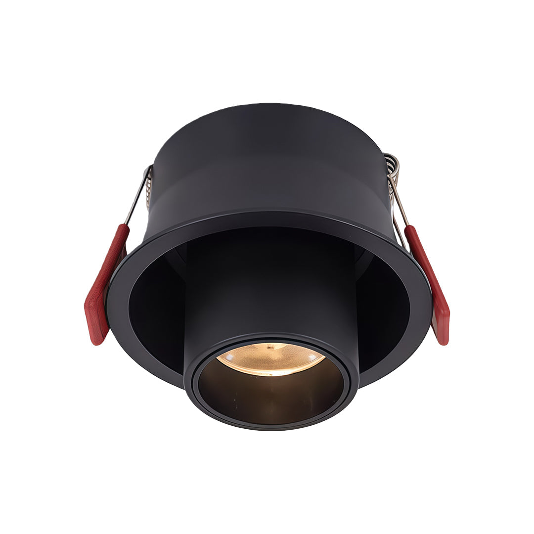 Modern Recessed LED Spotlights with Adjustable Anti-Glare Design