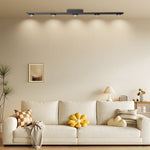 Linear LED Ceiling Spot Light in Matte Black for Modern Interiors