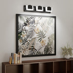 Nordic Chrome LED Vanity Light for Bathroom Mirror – Modern Wall Mount