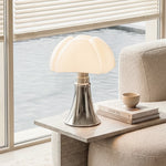 Italian Bauhaus Table Lamp in Iron with LED Warm Light