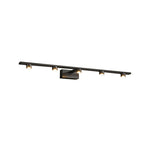 Minimalist LED Vanity Light Bar for Bathroom Mirror – Modern Black Wall Mount