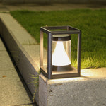 Nordic Minimalist LED Bollard Lights for Garden Paths and Courtyards