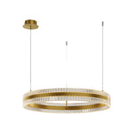 Aurelia Circular LED Chandelier – Modern Minimalist Luxury Pendant Light