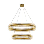 Aurelia Circular LED Chandelier – Modern Minimalist Luxury Pendant Light