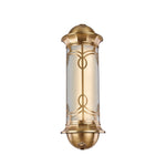 Aurelia Copper Outdoor Wall Sconce – European Vintage Lantern for Facades & Entryways