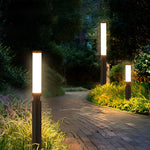 Modern LED Bollard Lights for Pathways and Gardens – Waterproof Aluminum