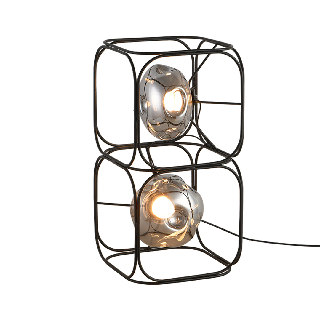 Cube LED Table Lamp – Nordic Minimalist Stackable Design