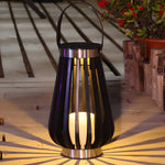 Solar-Powered LED Garden Lantern with Classic European Design
