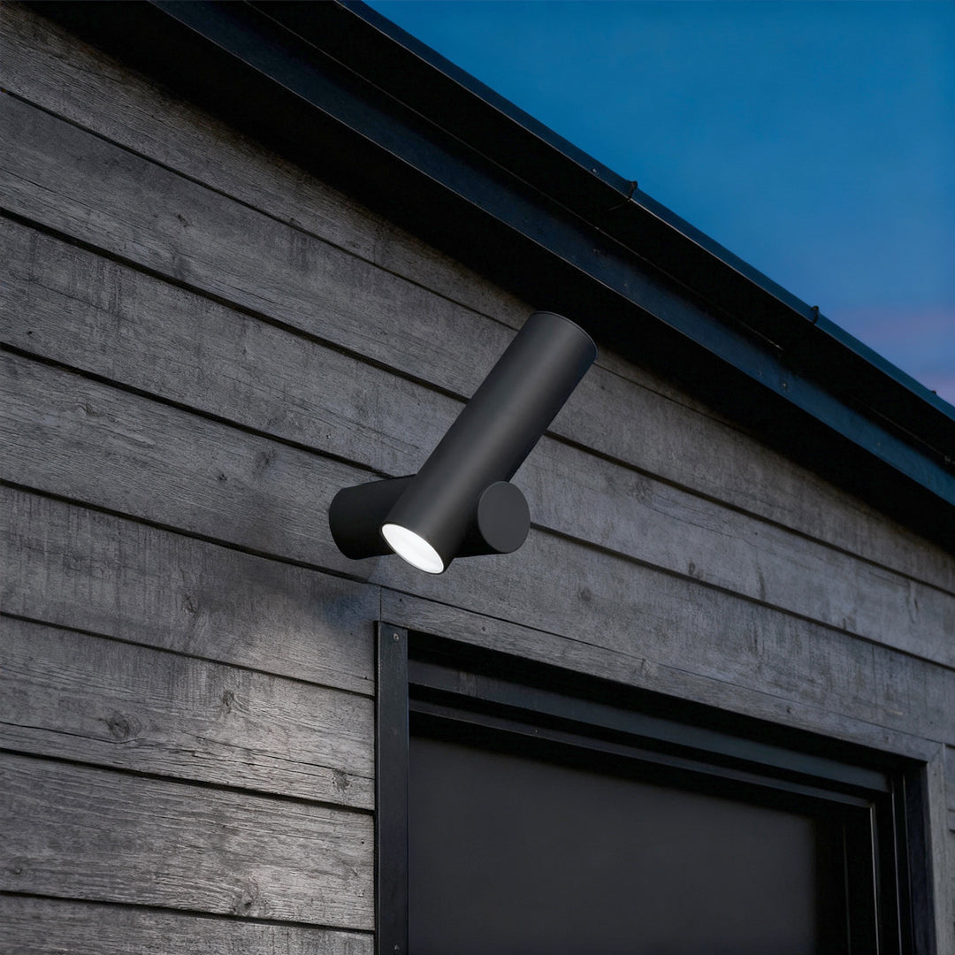 Outdoor LED Wall Spotlight in Stainless Steel for Courtyard and Facade