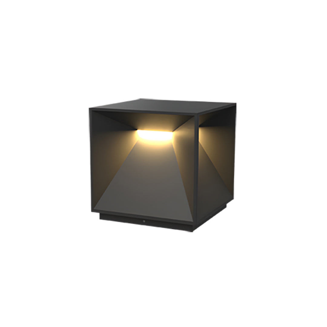 Modern Outdoor Pillar Lights – Stainless Steel Garden Post Lighting