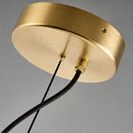 Aurelia Glass Bubble Chandelier, Modern Multi-Head LED Ceiling Light