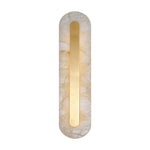 Luxury Brass Cloud Stone Wall Sconce with Warm LED Light for Modern Interiors