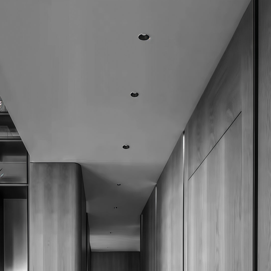 Recessed LED Downlight with Anti-Glare Aluminum Trim