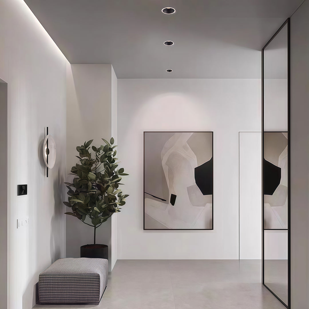 Recessed LED Downlight with Anti-Glare Aluminum Trim