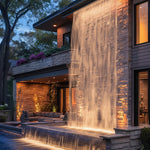 Linear LED Wall Washer for Water Features and Architectural Accents