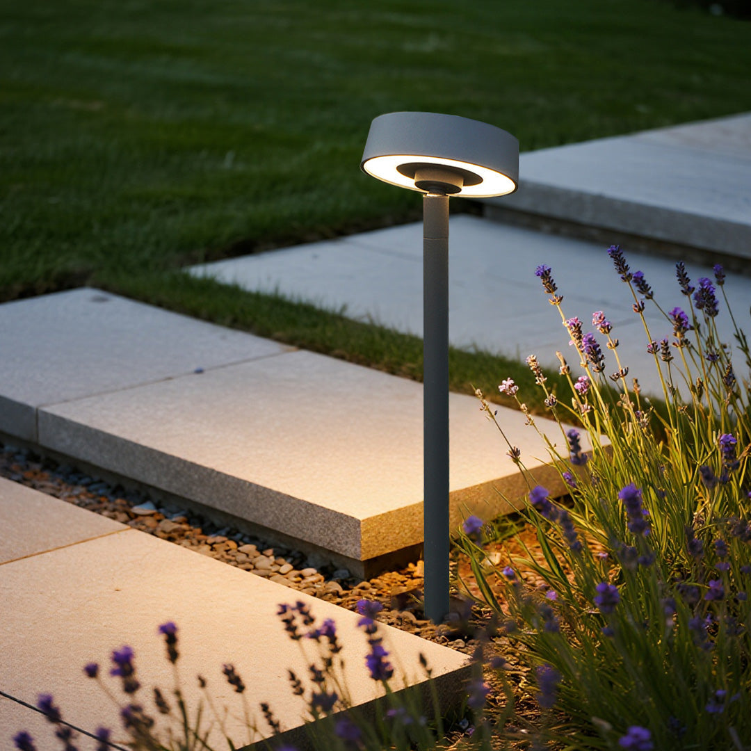 Modern Minimalist LED Pathway Bollard Light, IP65 Waterproof for Landscape
