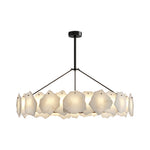 Aurelia Cloud Stone LED Chandelier in Copper | Modern Luxury Ceiling Light