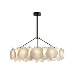Aurelia Cloud Stone LED Chandelier in Copper | Modern Luxury Ceiling Light