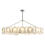 Aurelia Cloud Stone LED Chandelier in Copper | Modern Luxury Ceiling Light