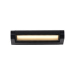 Rotatable Linear LED Wall Sconce in Black Aluminum
