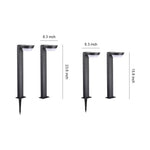 Modern Aluminum LED Path Light for Outdoor Walkways and Courtyards