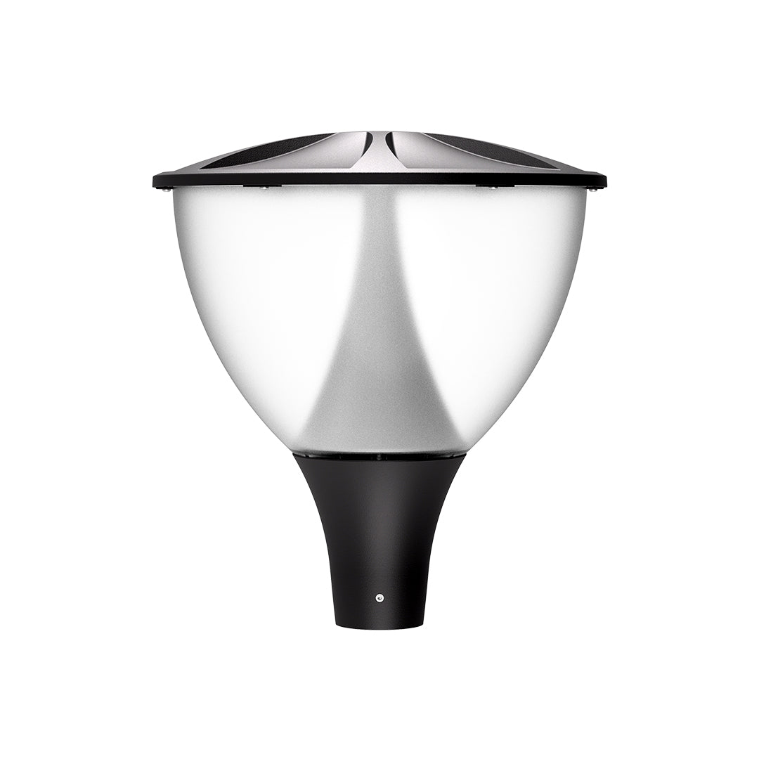 Modern Minimalist Outdoor Post Light with LED Column