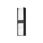 Modern Outdoor Wall Sconce with Marble Shade, IP54 Waterproof LED