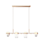 Italian Crystal Chandelier Minimalist Gold LED Ceiling Light