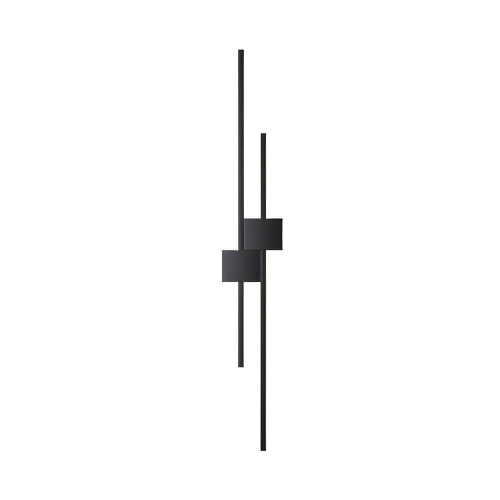 Modern Iron LED Linear Wall Sconce, Horizontal or Vertical Mount