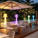 Modern Minimalist Floor Lamp with RGB LED and USB Rechargeable Battery