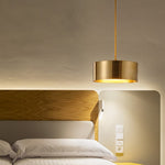 Modern Minimalist Iron Round Chandelier For Living Room Dining Room Cafe